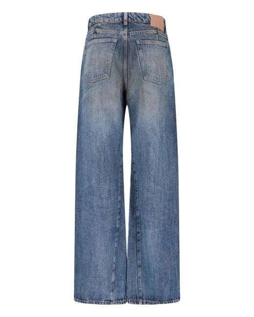 Our Legacy Blue Third Cut Straight Jeans