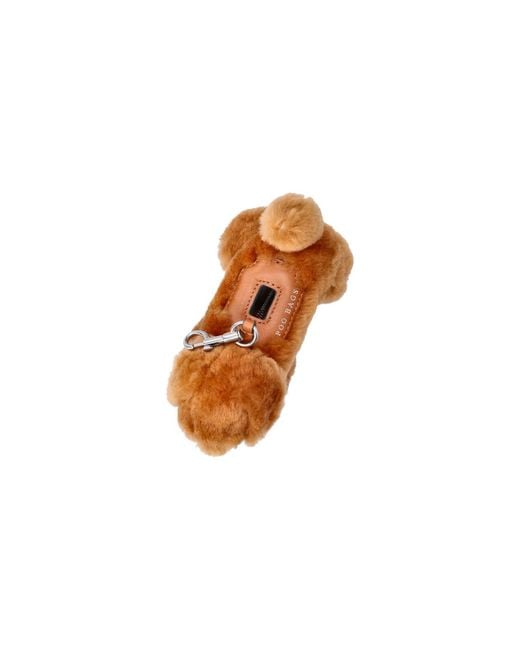 Anya Hindmarch White Keychain Charm "Poo Bag"