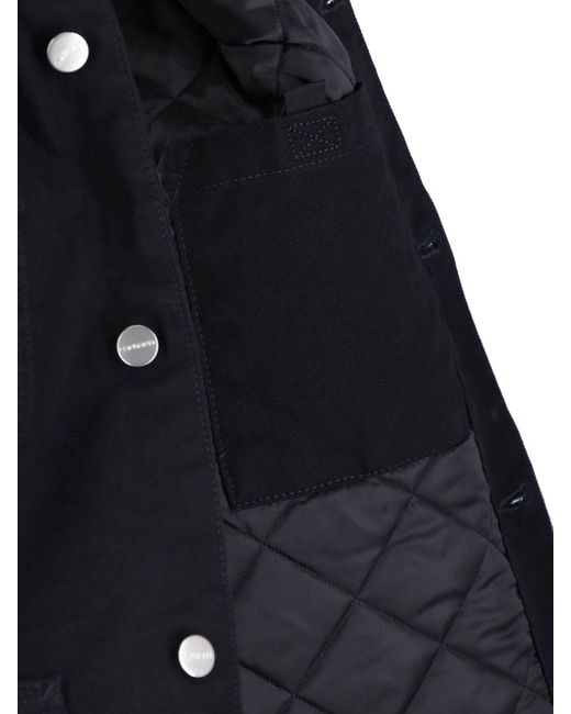 Carhartt Black Button Jacket "Og Michigan"