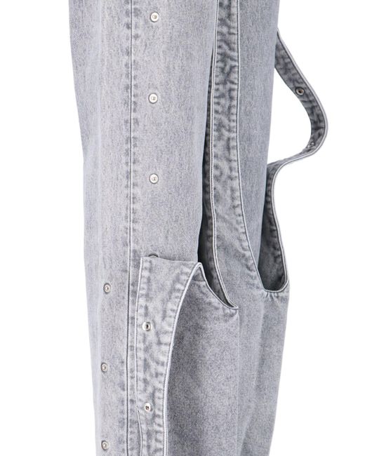 Jeans Vintage di Y. Project in Gray
