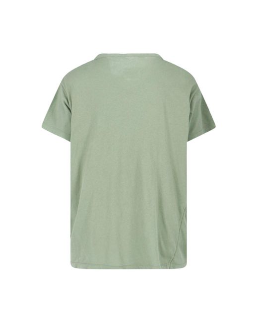 Greg Lauren Green Crew-neck T-shirt for men
