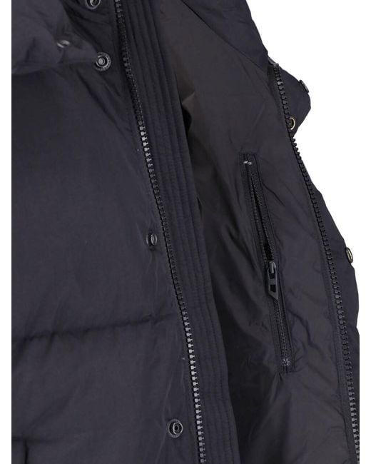 DIESEL Blue Polyamide Jacket for men