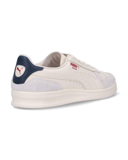PUMA Pink 'Indoor' Low-Top Sneakers