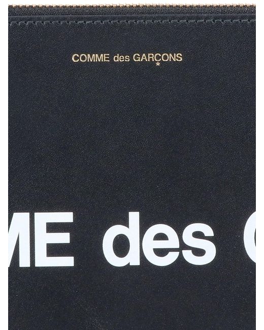 Pouch Logo di Comme des Garçons in Blue