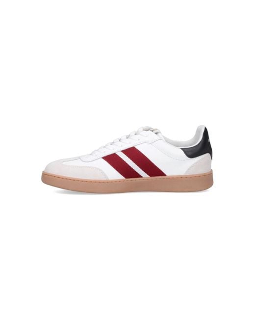 Bally Pink Retro Crest Sneakers for men