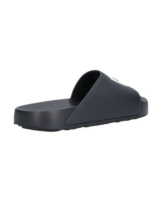 Givenchy Blue Logo Sandals for men