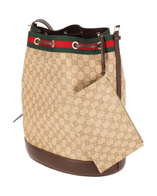 Gucci Natural Large Bucket Bag "Venice"