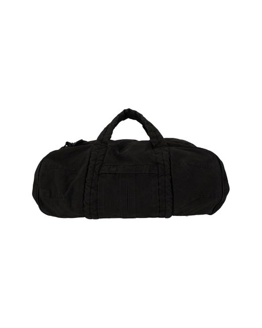 Entire studios Black Classic Duffel Bag for men