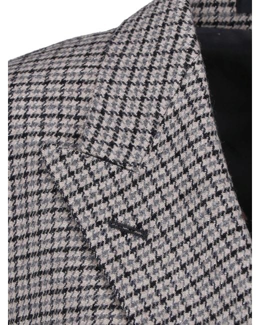 Tagliatore Gray Double-Breasted Blazer "J-Jasmine"