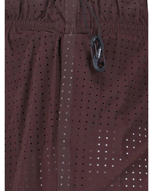 Satisfy Purple Sport Shorts "Space-O" for men