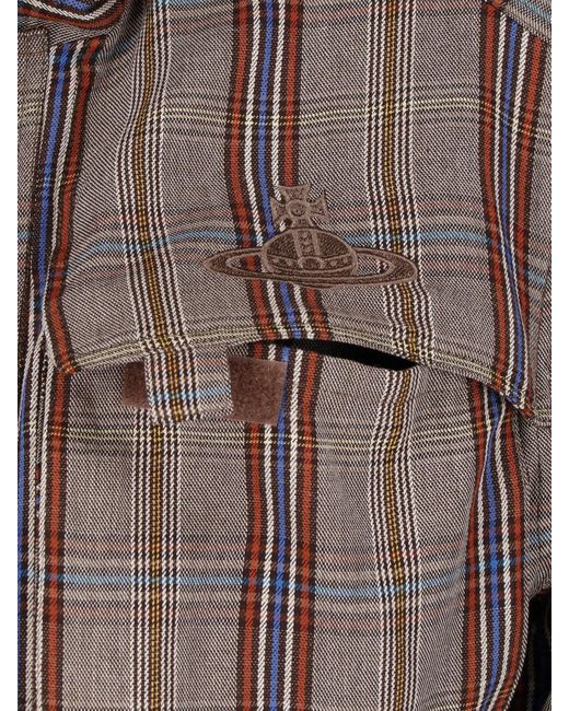 Vivienne Westwood Multicolor Cropped Jacket "Memphis"