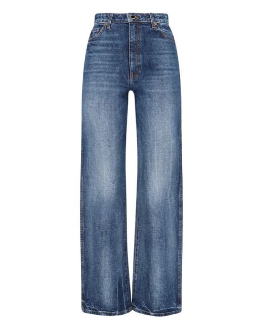 Khaite Blue 'Danielle' Jeans