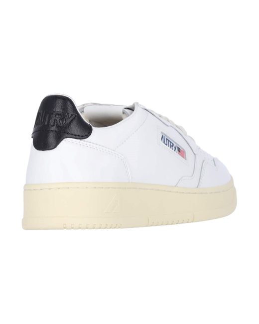 Sneakers Low "Medalist" di Autry in White