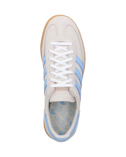 Adidas Blue Sneakers Calf Leather