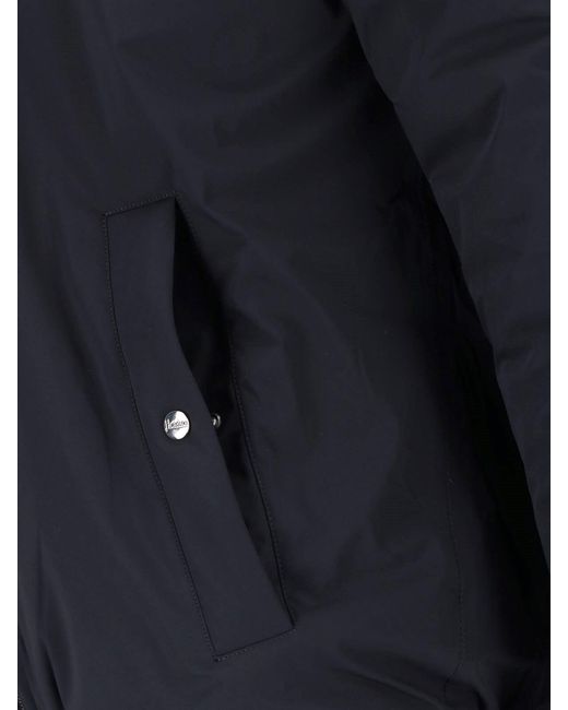Herno Blue Stretch Tech Jacket for men