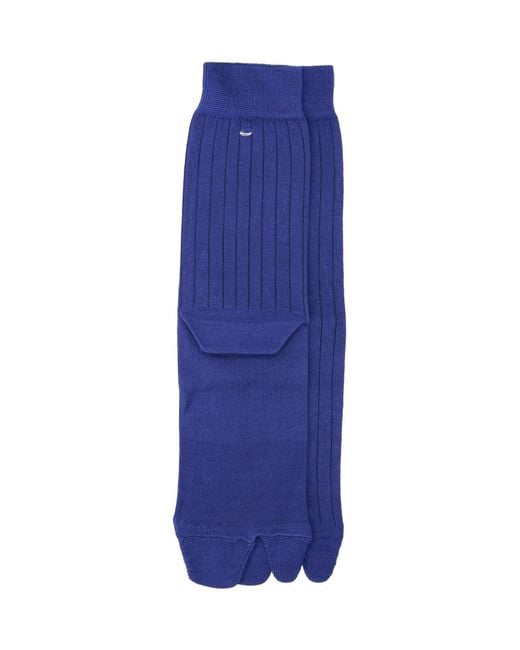 Maison Margiela Blue Tabi Socks