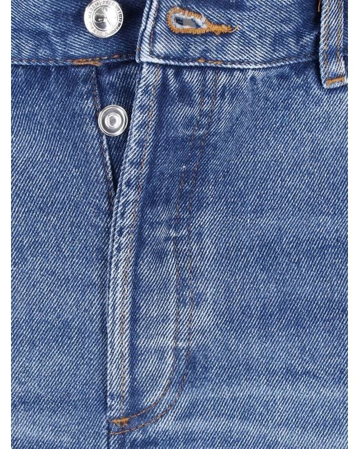 A.P.C. Blue A. P.C. Washed Straight-Leg Jeans for men