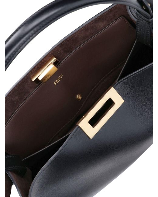 Fendi Black Medium Handbag "Way"
