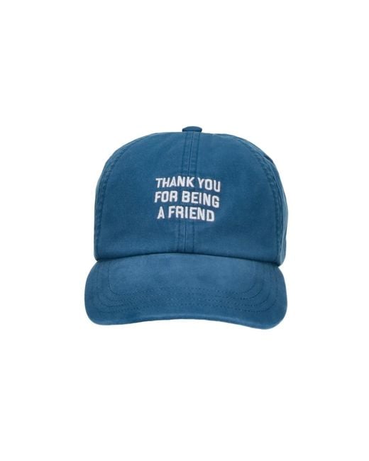 AMI Blue Cotton Baseball Cap