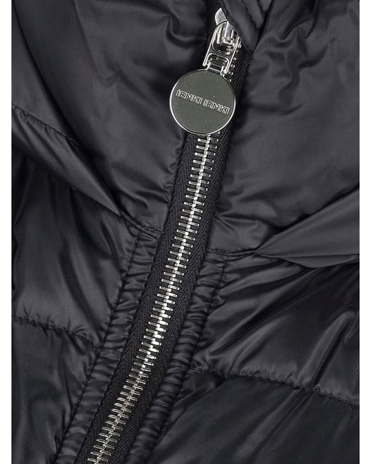 Ienki Ienki Gray Maxi 'Pyramid Leon' Down Jacket