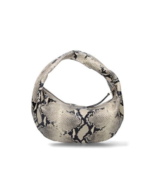 Khaite Metallic Medium Handbag "Olivia"