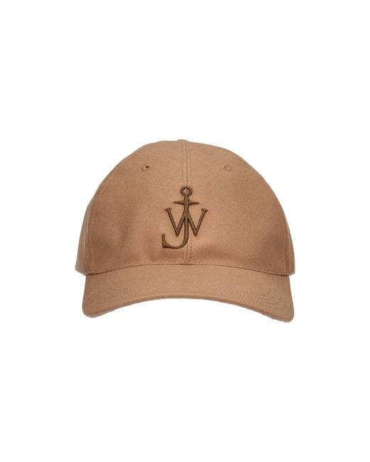 J.W. Anderson Natural Baseball Cap Logo