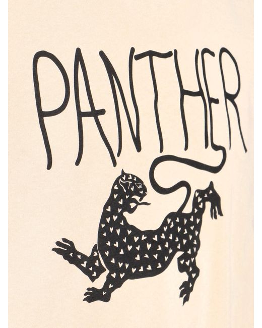 Valentino Natural T-Shirt "Panther" for men