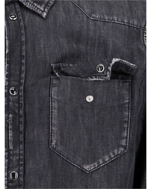 DSquared² Blue Shirts Cotton for men