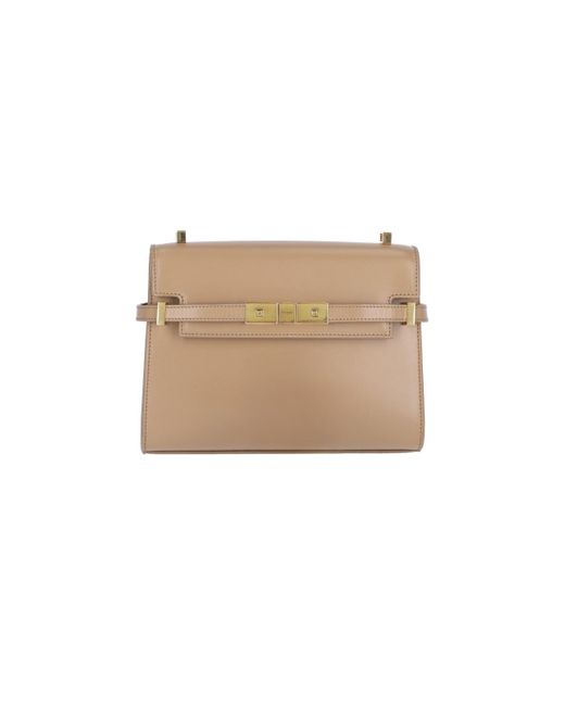 Borsa Mini "Manhattan" di Saint Laurent in Natural