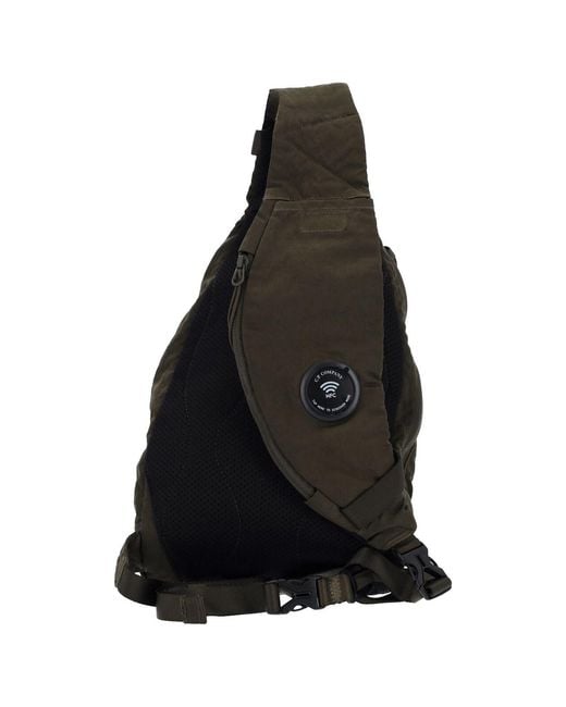 C P Company Green C. P. Company Utility Crossbody Bag for men