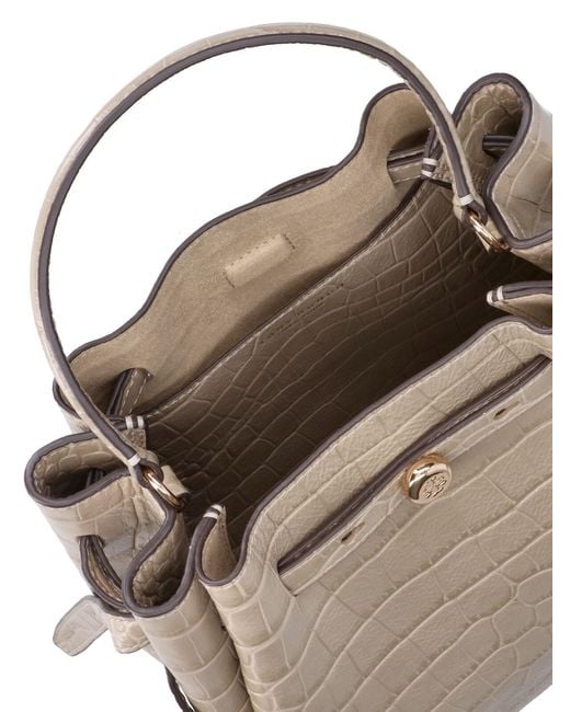 Tory Burch Natural Bucket Bag “Romy”