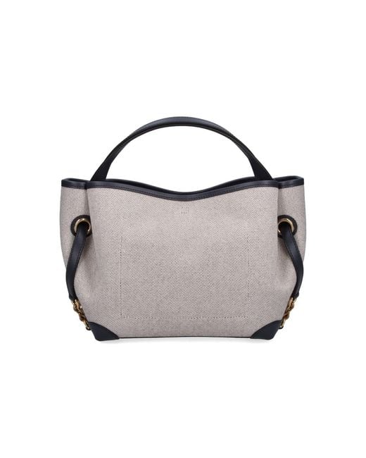 Chloé White Small Tote Bag "Clover"