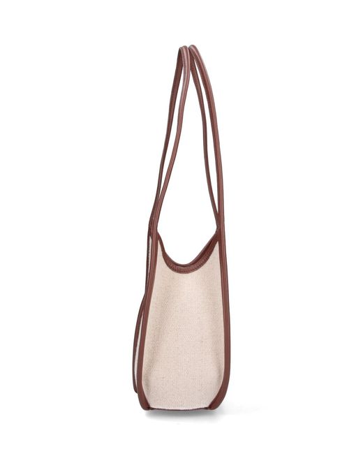 Borsa Secchiello "Calella" di Hereu in White