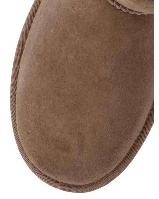 Ugg Brown 'Classic Mini' Ankle Boots
