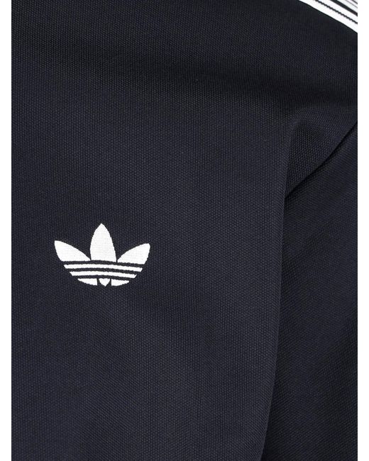 Adidas Blue Zip Hoodie "Firebird" for men