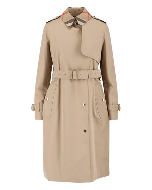 Burberry Natural 'Castleford' Trench Coat