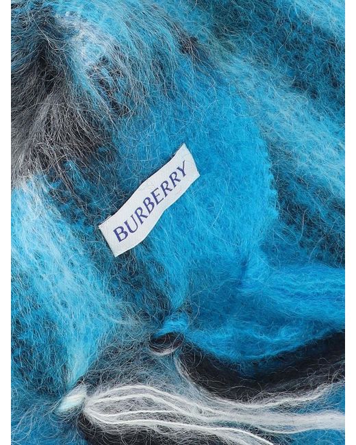 Sciarpa "Check" di Burberry in Blue