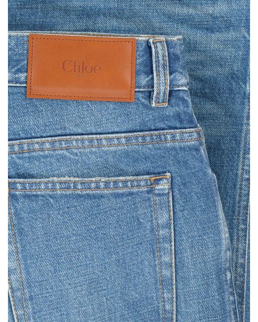 Chloé Blue Jeans Outer Shell: Cotton