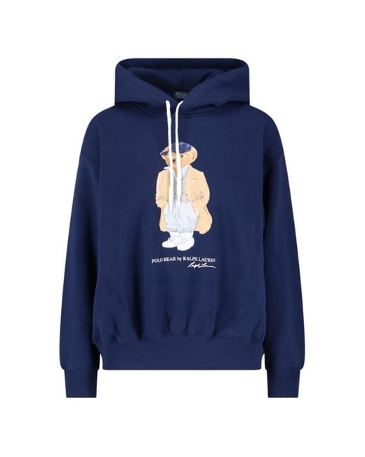Polo Ralph Lauren Blue "Polo Bear" Hoodie