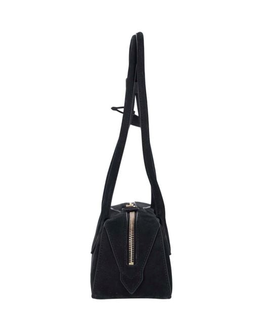 Borsa A Spalla Media "Le Teckel" di Alaïa in Black