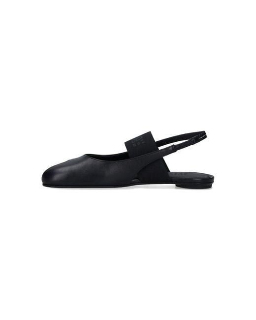 MM6 by Maison Margiela Black "Tabi" Sandals