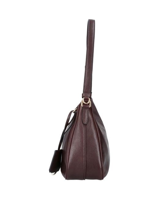 Borsa A Spalla "Aimée" di Prada in Brown