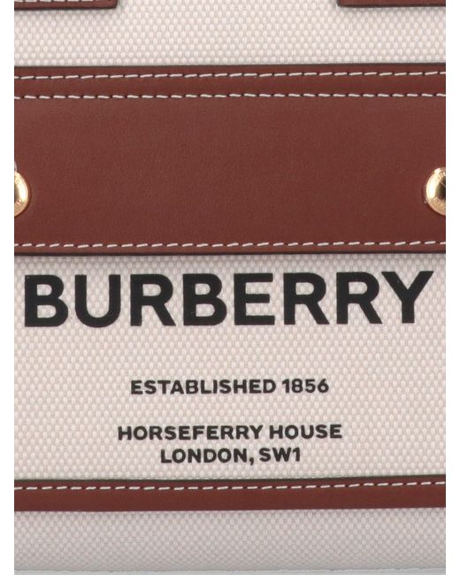 Burberry Pink 'freya' Bag Small