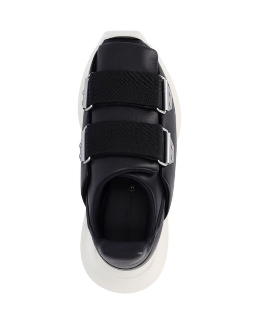 Rick Owens Black Sneakers "Burritogeth" for men