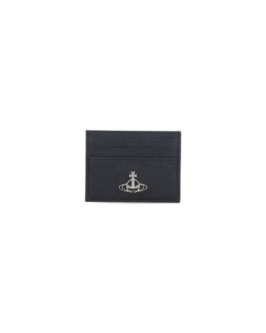 Vivienne Westwood Black Cardholder Logo