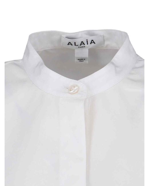 Alaïa White Rounded Shirt