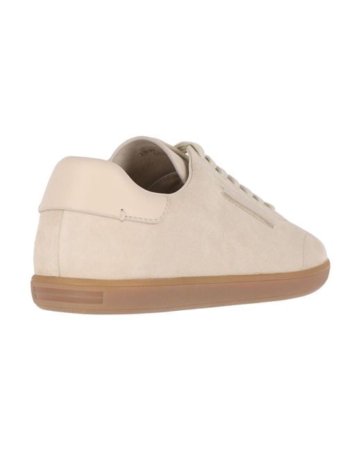 Zegna White Sneakers "232" for men