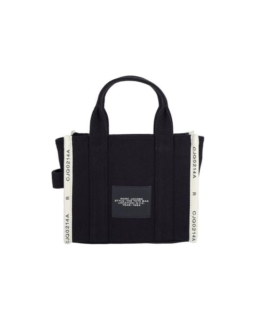 Marc Jacobs Blue Small Tote Bag 'The Jacquard'