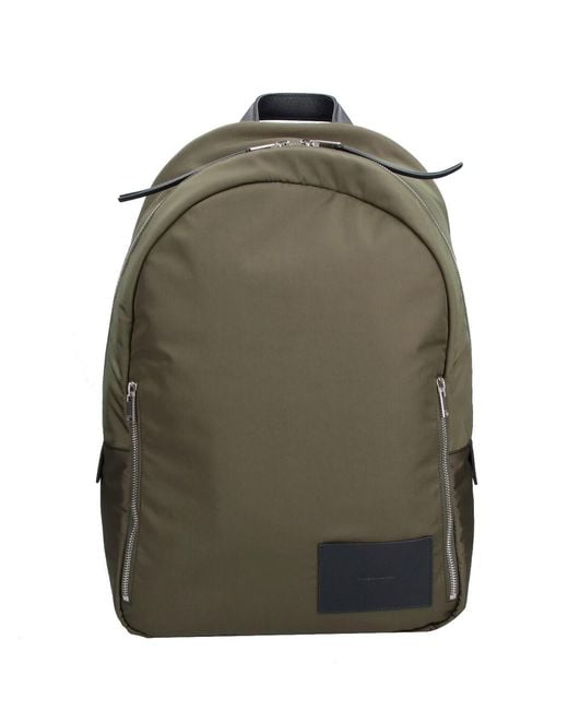 Jil Sander Green Backpack "Urban" for men