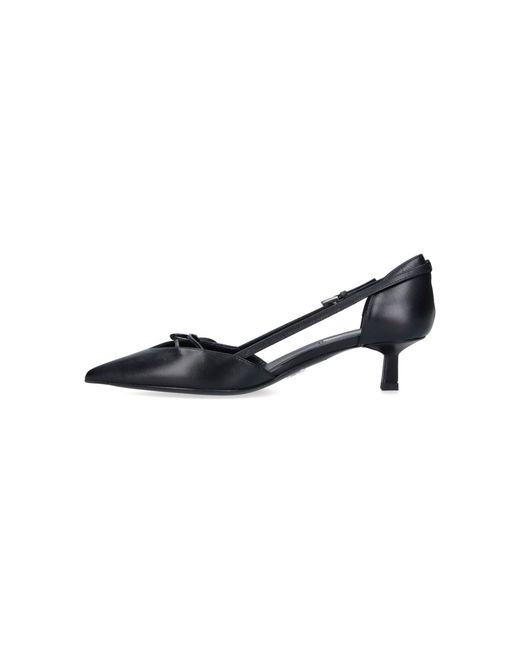 Prada Black Leather Pumps